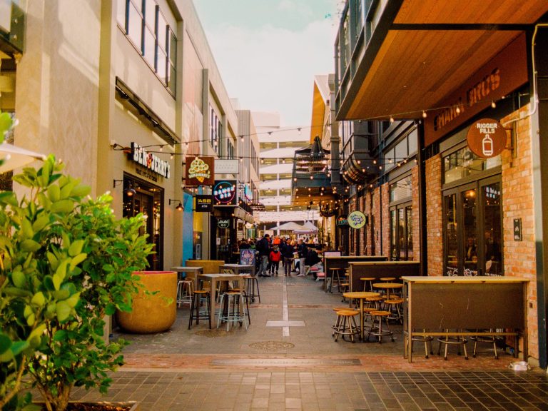 image of alleaway in central Christchurch
